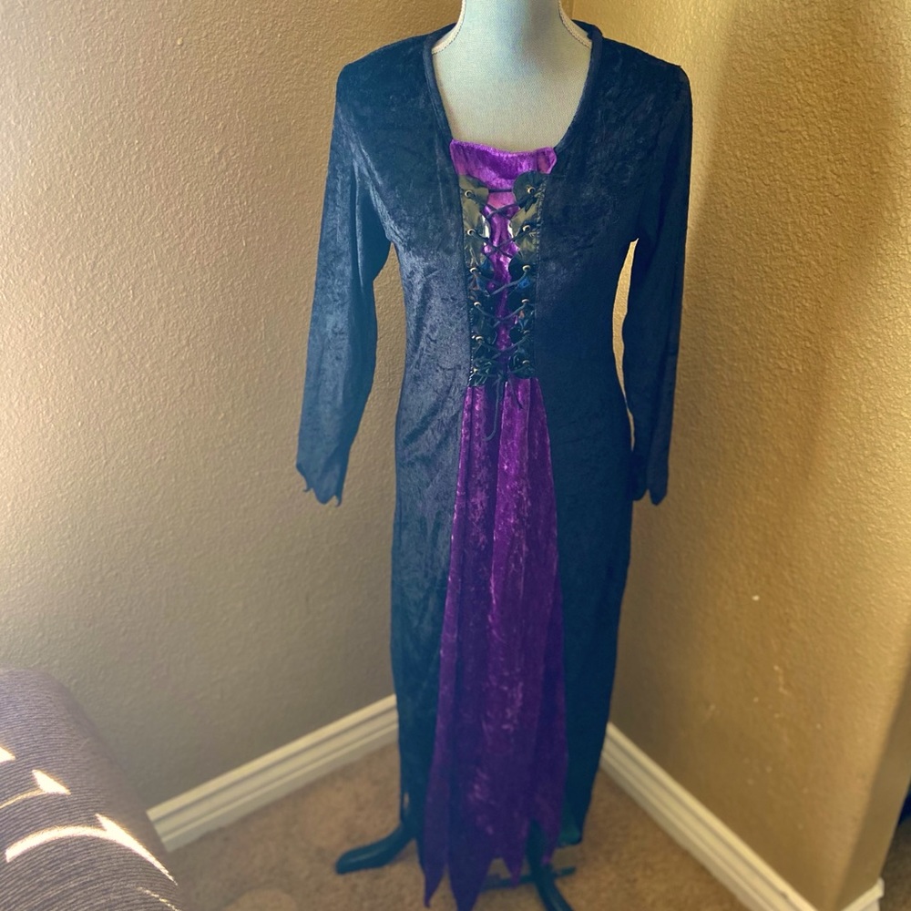 Witch Dress and Hat Halloween costume